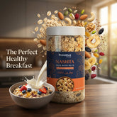 Nashta Oats with Nuts - 600gm | PrimitiveFoods™
