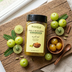 Amla Murabba / (آملہ کا مربہ) / Alluring Blend of Tangy Indian Gooseberries & Spices, Abundant in Vitamin C, Boosts Immunity & Cure Respiratory Disorders, Secret of Overall Well-Being