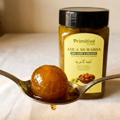 Amla Murabba / (آملہ کا مربہ) / Alluring Blend of Tangy Indian Gooseberries & Spices, Abundant in Vitamin C, Boosts Immunity & Cure Respiratory Disorders, Secret of Overall Well-Being