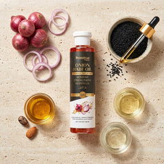 Red Onion Hair Oil - 200ml | PrimitiveFoods™