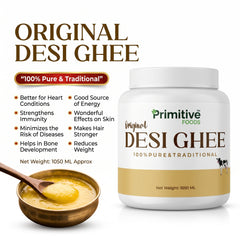 PrimitiveFoods Pure Desi Ghee jar 1050ml