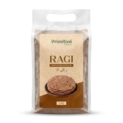 Ragi Flour (Finger Millet Atta) - 1kg | PrimitiveFoods™