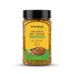 Crushed Mix Achar (Pickle) - 500gm | PrimitiveFoods™
