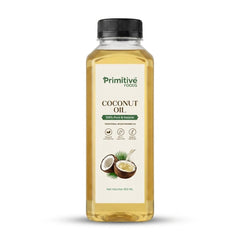 Pure Coconut Oil - 500ml | PrimitiveFoods™