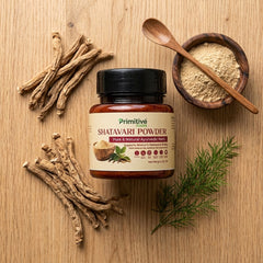 Shatavari Powder - Embrace Feminine Wellness zCure PCOS, Enhance Fertility, and Strengthen Ovaries Naturally