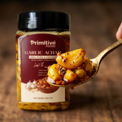 Garlic Achar / Pickle – Thrilling Fusion of Tanginess & Spiciness to Entice Your Taste Buds